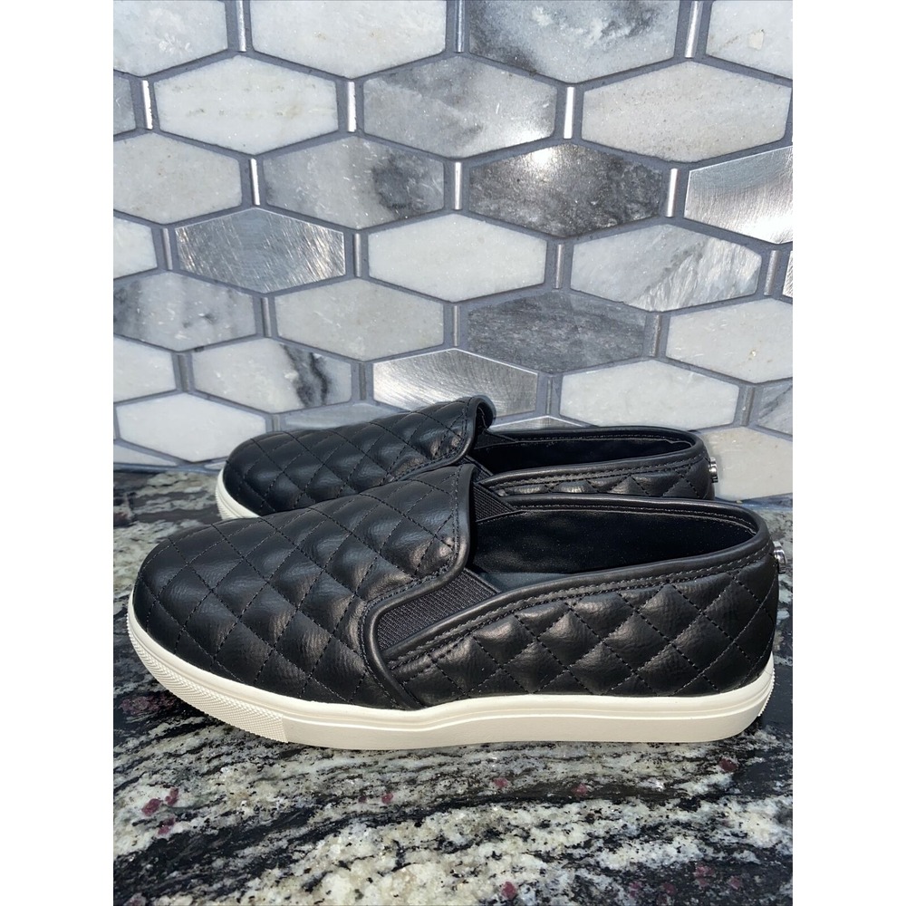 Steve Madden Womens Ecntrcqt Sneaker, Black, sz 7.5, NWOB